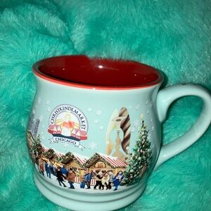 Chicago Christkindle Market Mug - Red and White 2023